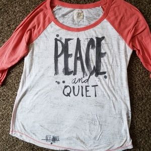 American Eagle baseball tee